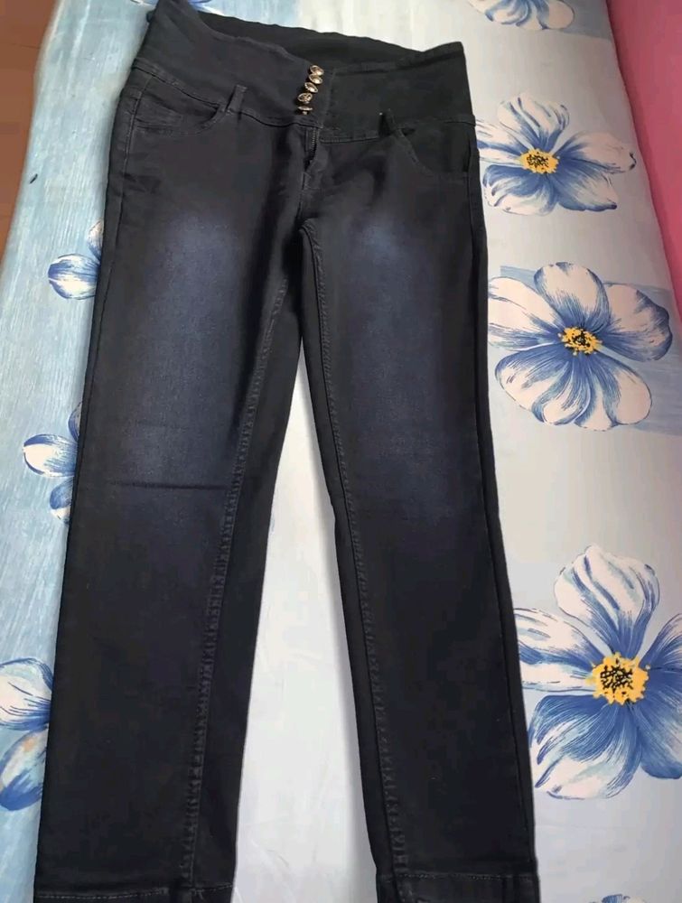 Denim Black Jeans Pant