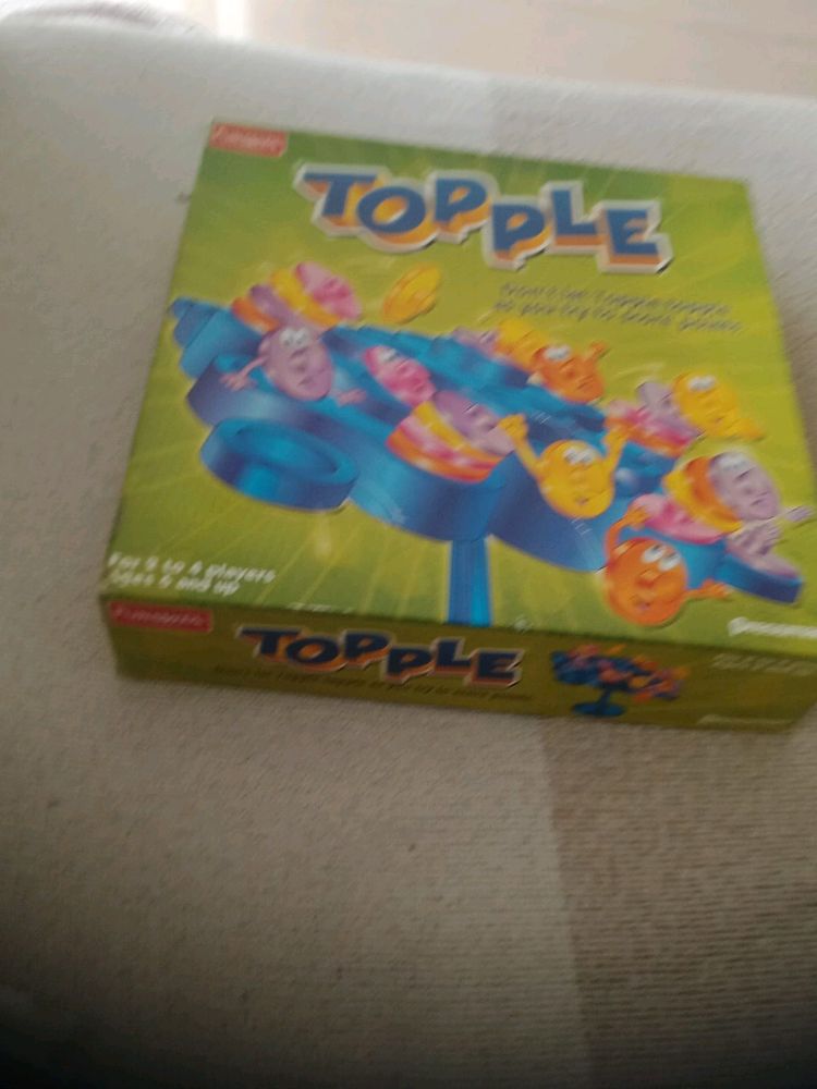 Topple Game For Kids