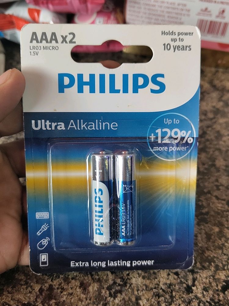 Philips Ultra Alkaline AAA Battery