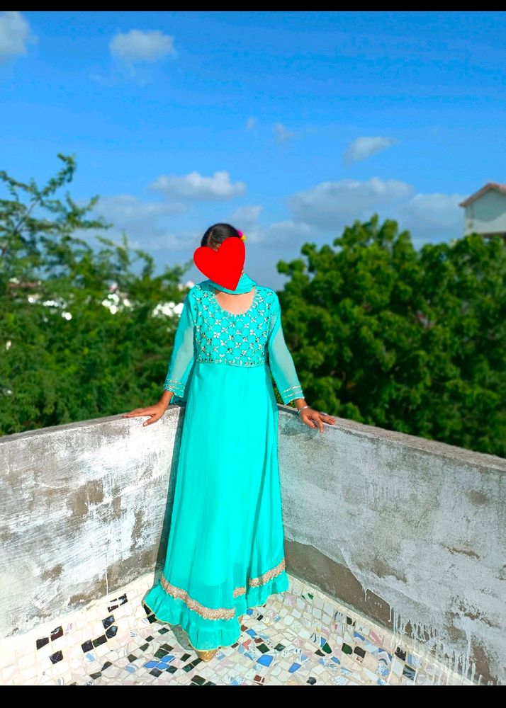 Gown With Dupatta