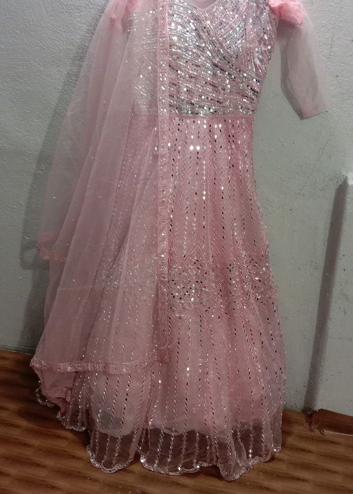 Mirror Work Gown