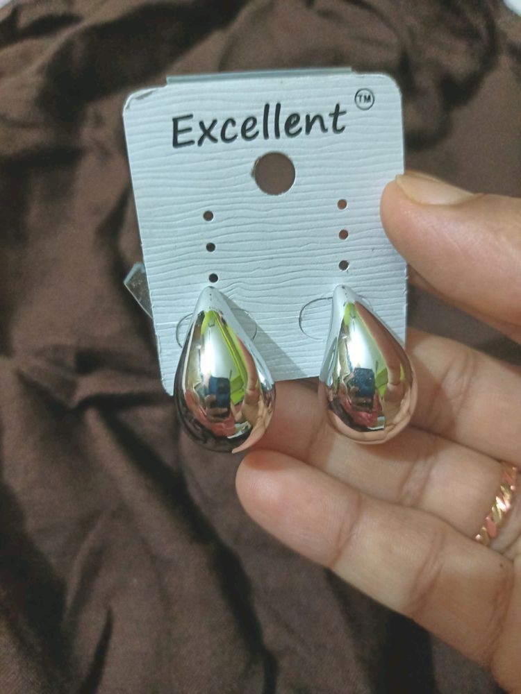 Kylie Studs (Silver Colour)