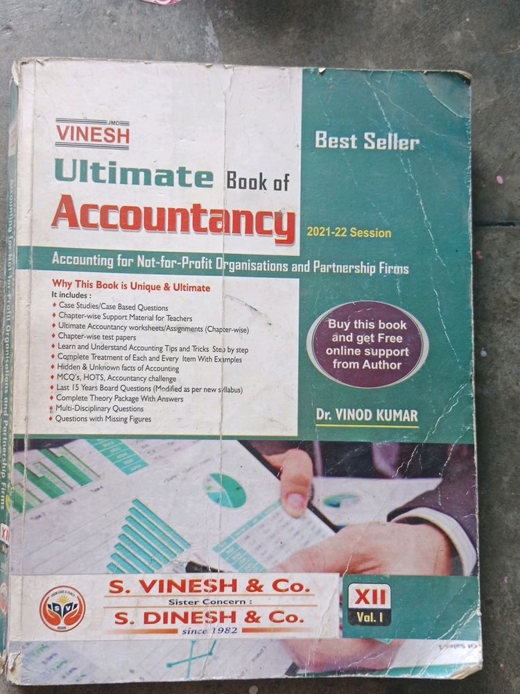 Vinesh Accountancy Book Volume1 Class 12