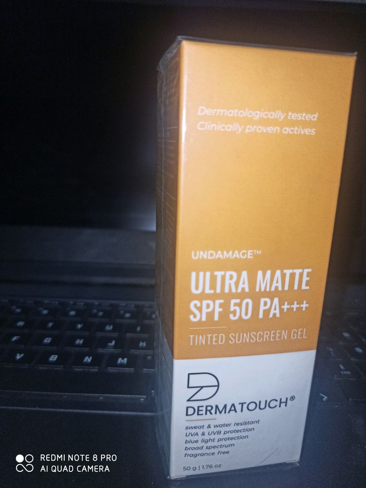 DERMATOUCH Undamage Ultra Matte Tinted Sunscreen