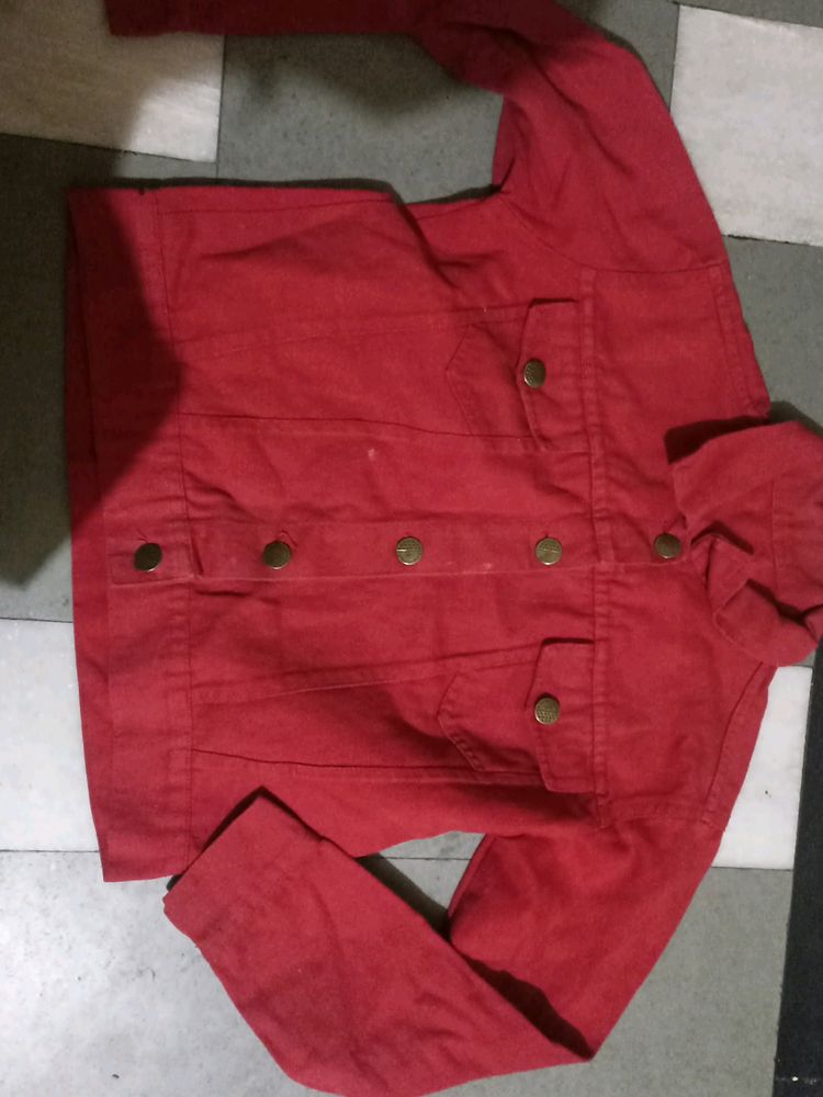 Crop Jacket For Girls