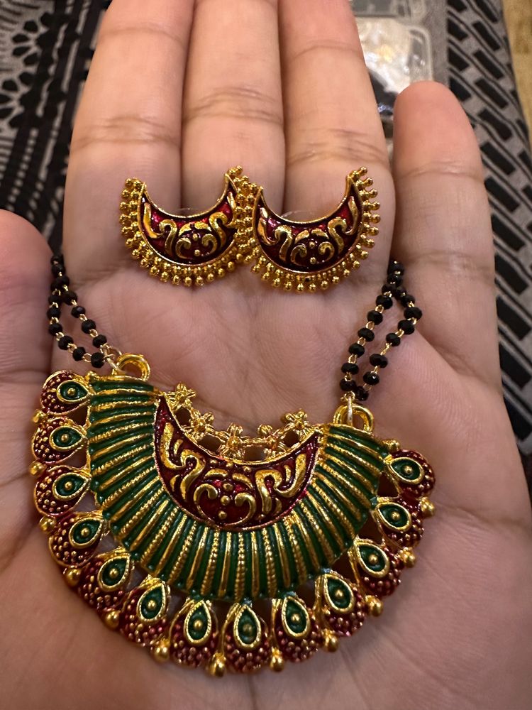 Short Mangalsutra Set