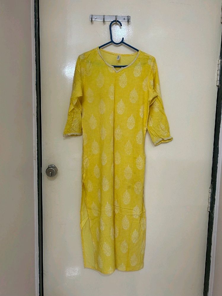 Yellow Kurta Set