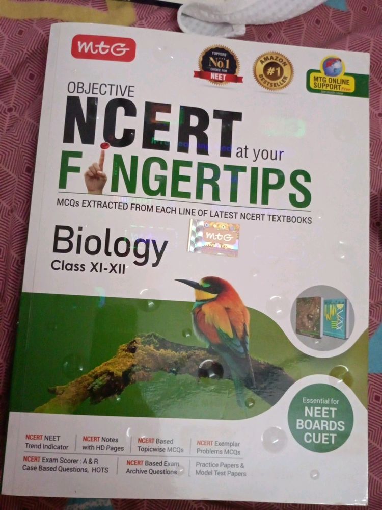 MTG NCERT FINGERTIPS BIOLOGY