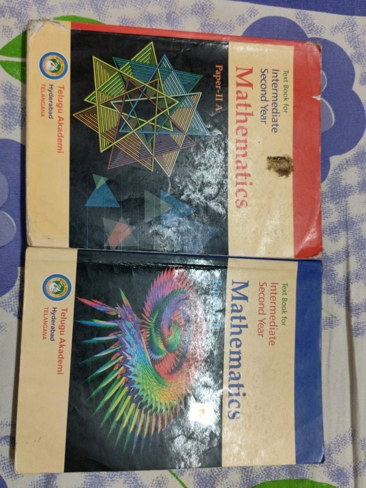 Inter 2nd Yr Maths Texbooks