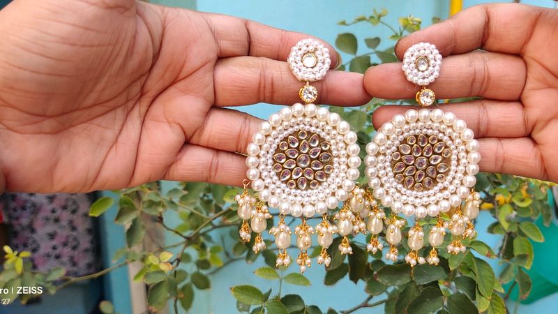 Deepika padukone inspired Pearl Earrings