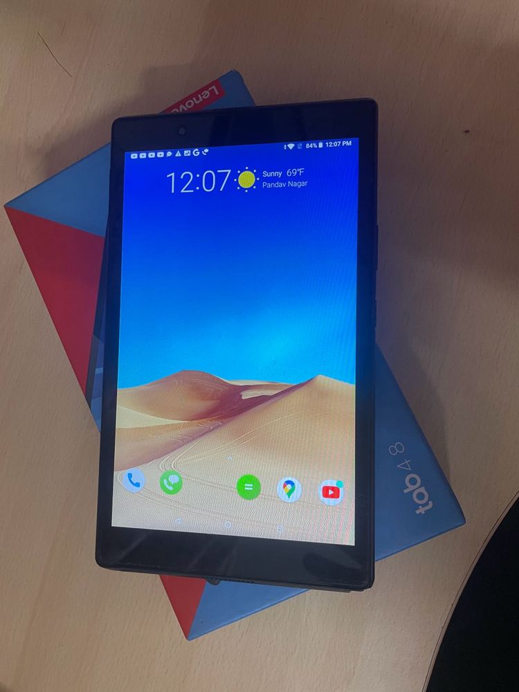 Lenovo Tablet 8 Inches With Box