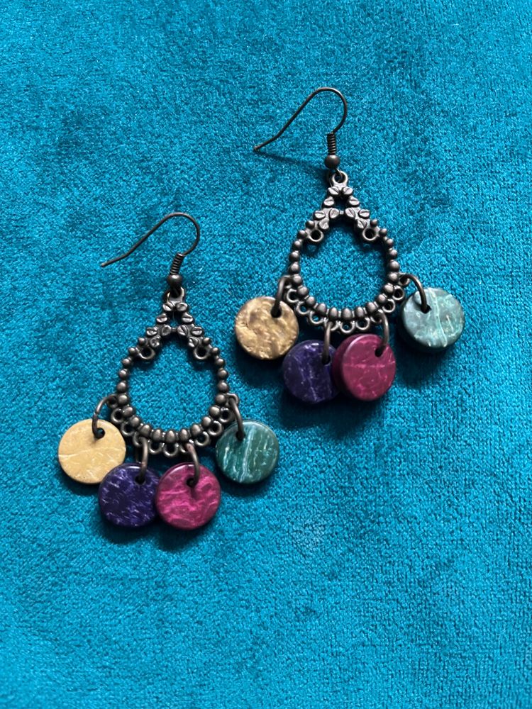 Gorgeous Earrings Multi Color