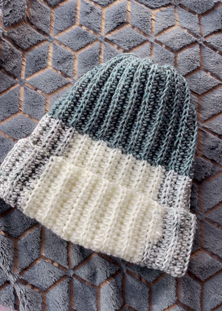 Handmade crochet beanie