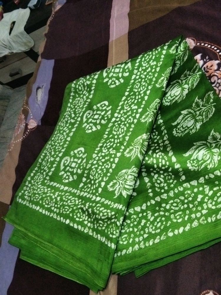 Green Gree Saree