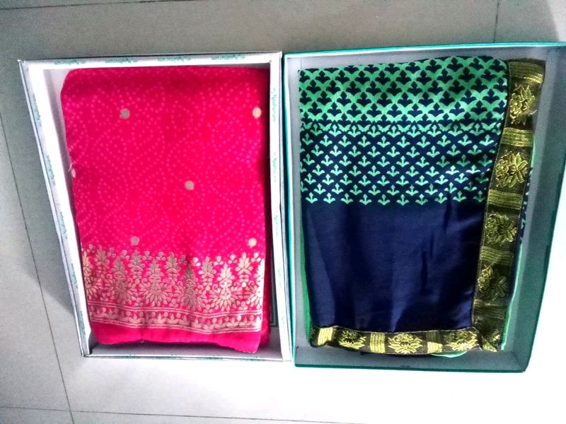 2 New Sarees Combo