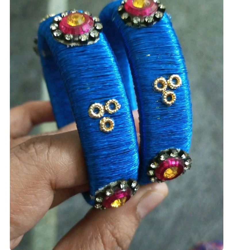 Blue 🔵 Colour Bangles Handmade