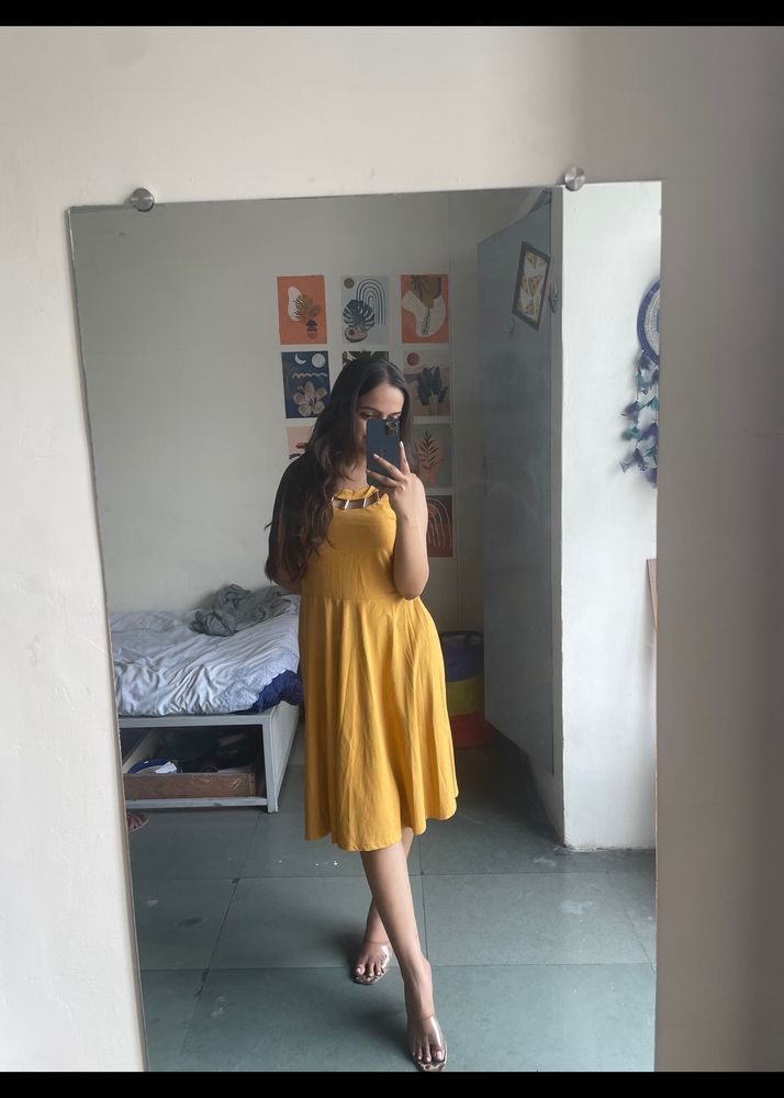 Mustard Dress