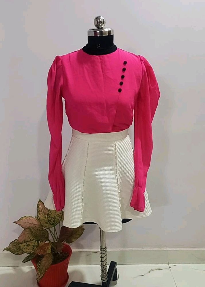 Fuschia Shade Beautiful Top