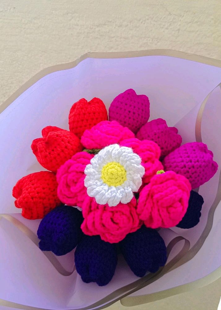 Crochet Flowers Bouquet 💐