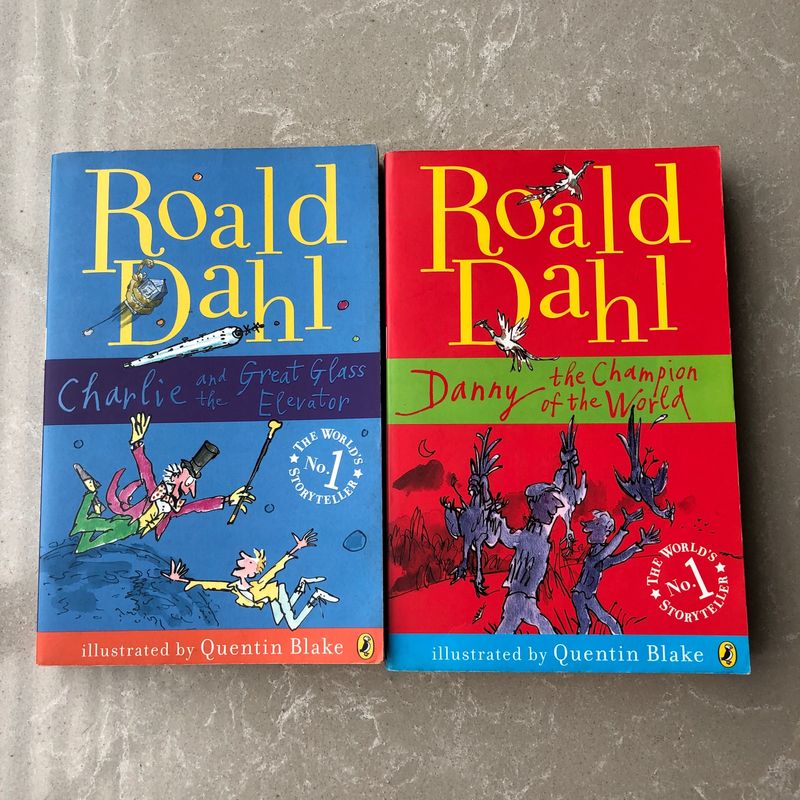 Set Of 2 Roald Dahl Books