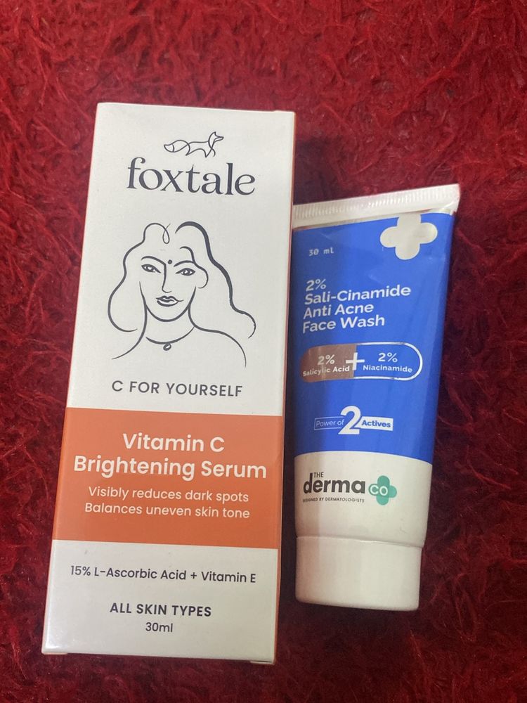 Foxtale Vitamin C Serum Face wash