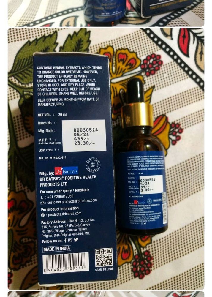 Dr Bhatra Hair Growth Serum