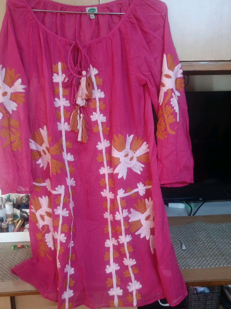 Embroidered Kurta For Summer