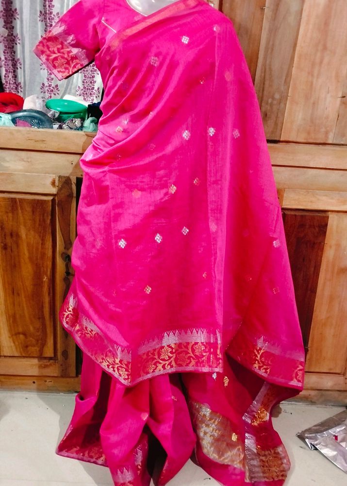 Beautiful ❤️ Saree With Blouse