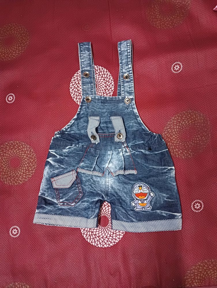 Kids Denim Dungaree