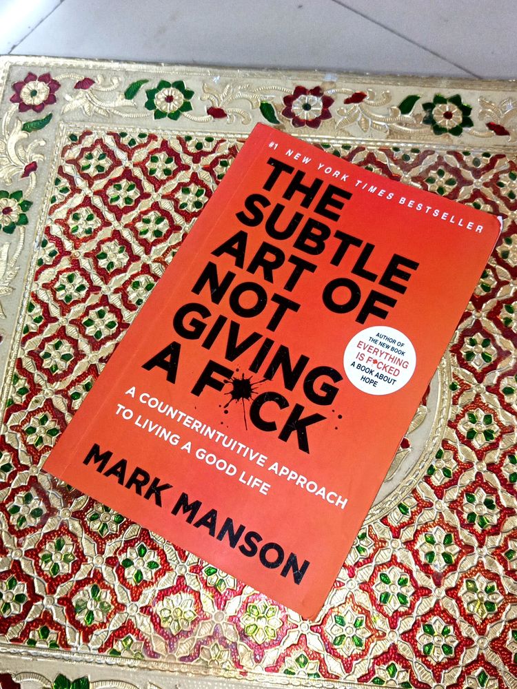 The Subtle Art By Mark Manson