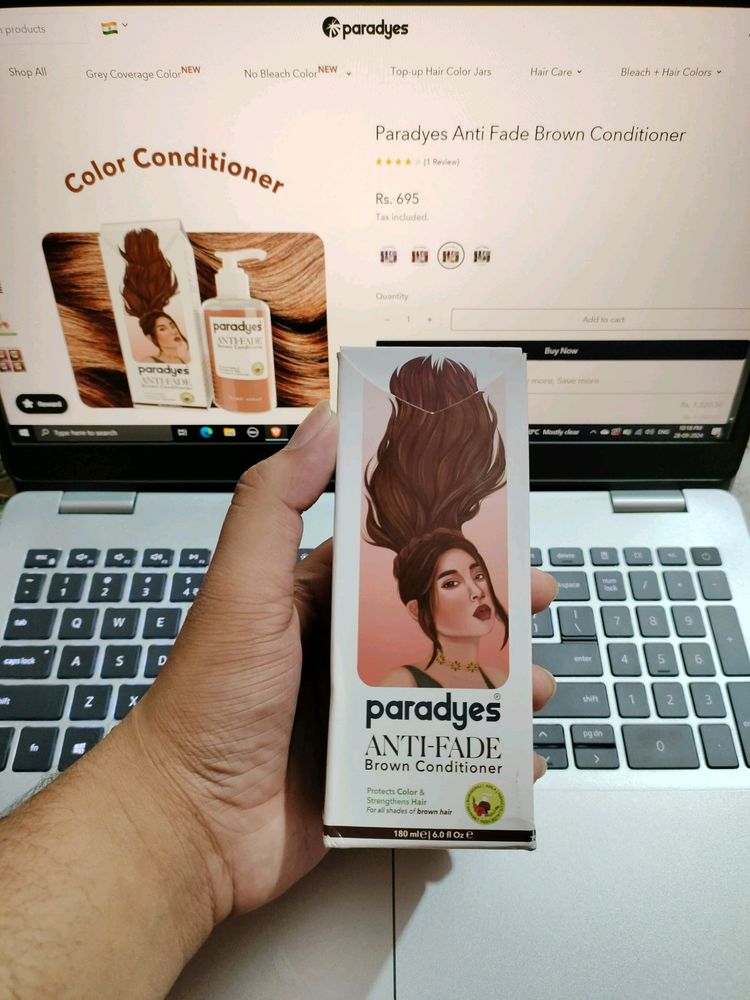 Paradyes Anti Fade Brown Conditioner (Unused)