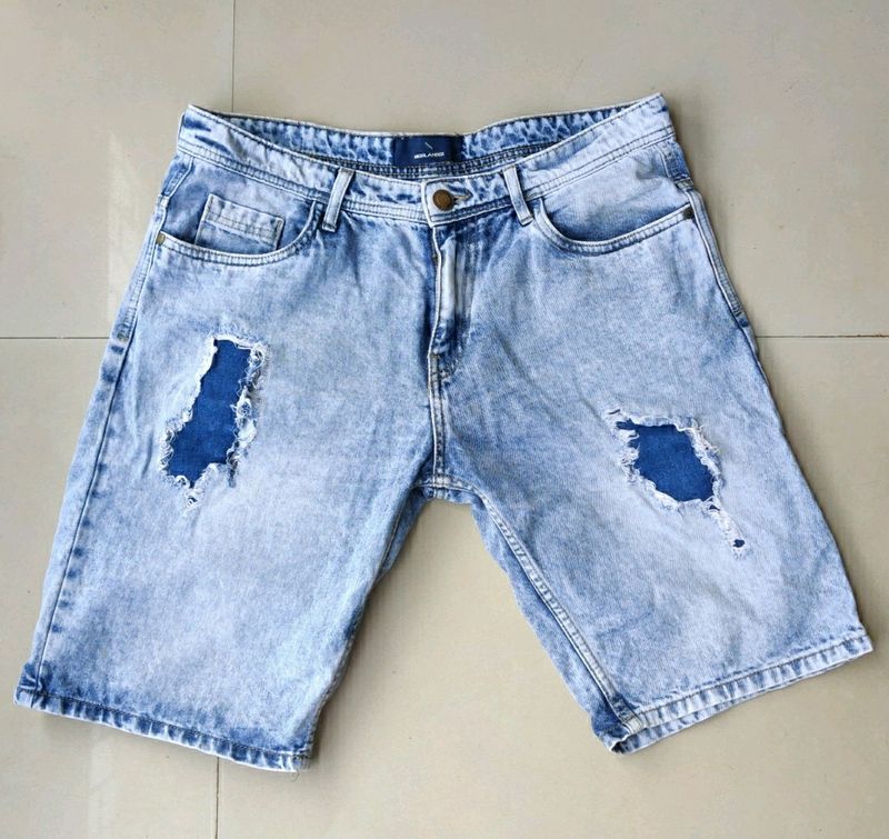 Highlander Denim Shorts For Men