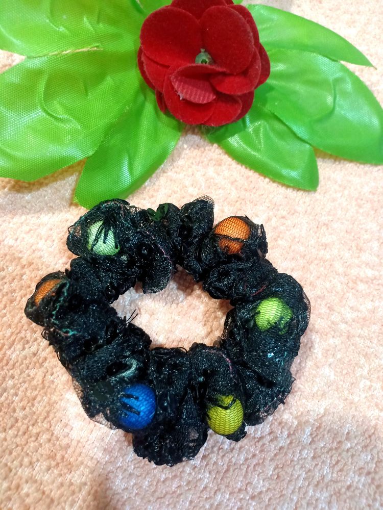 New Korean Ball Scrunchie