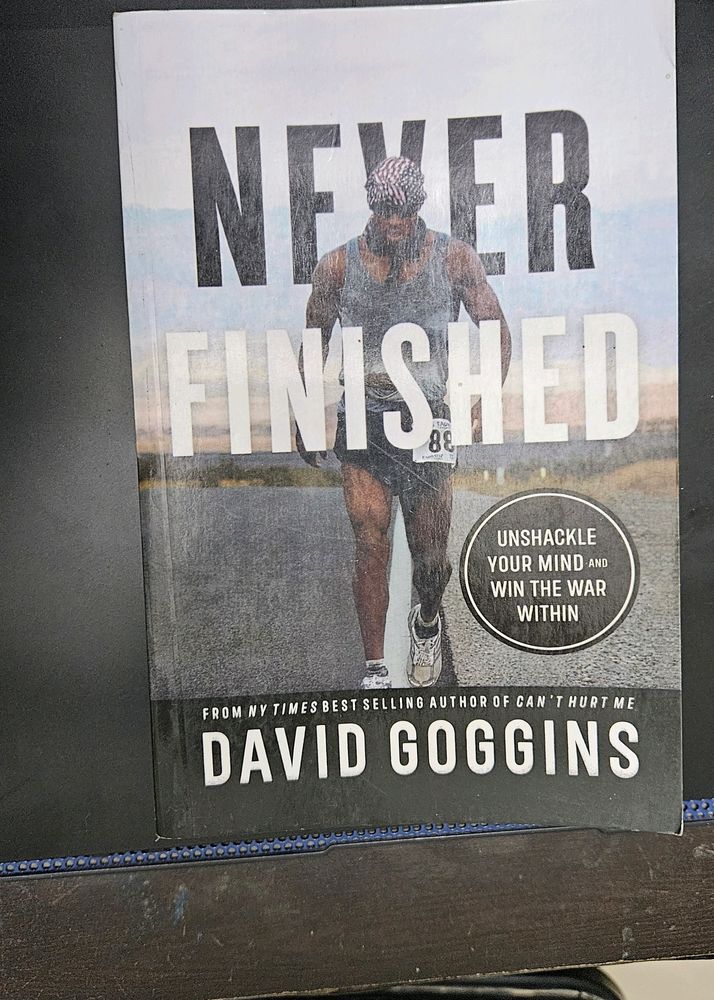 Never Finished By Devid Goggins Book