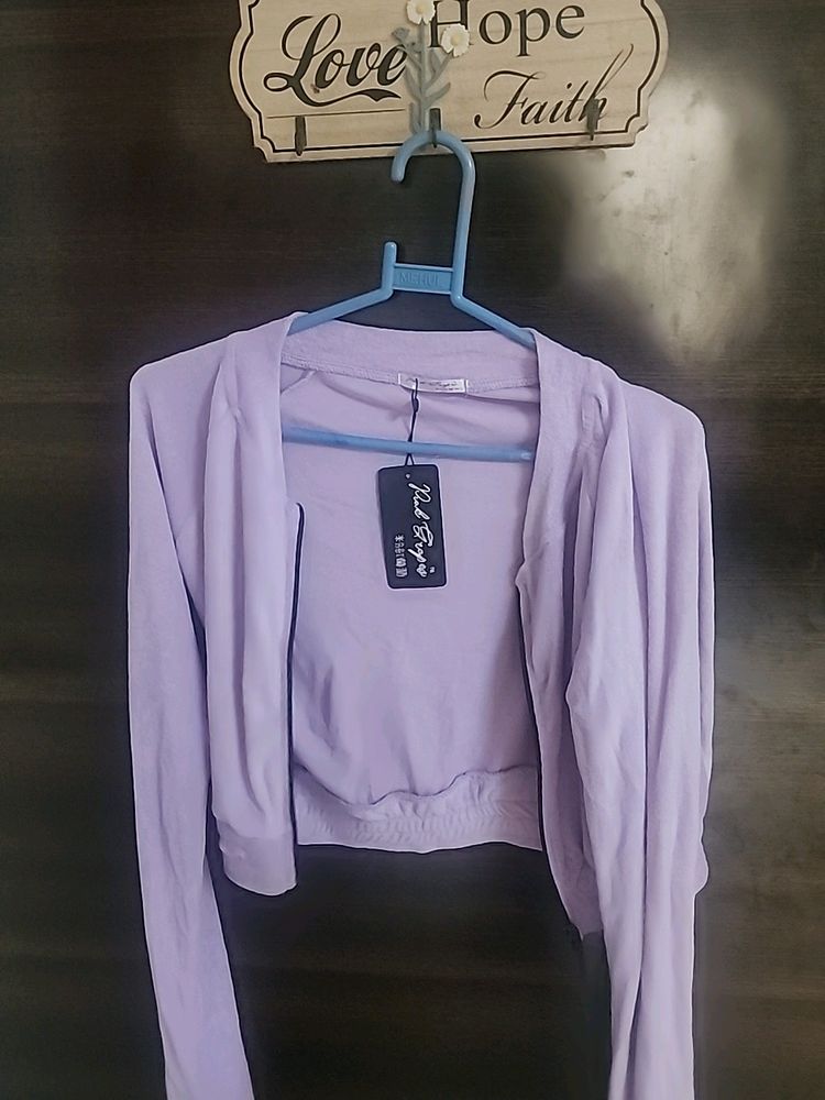 Unused Lilac Jacket Purchased From Singapore