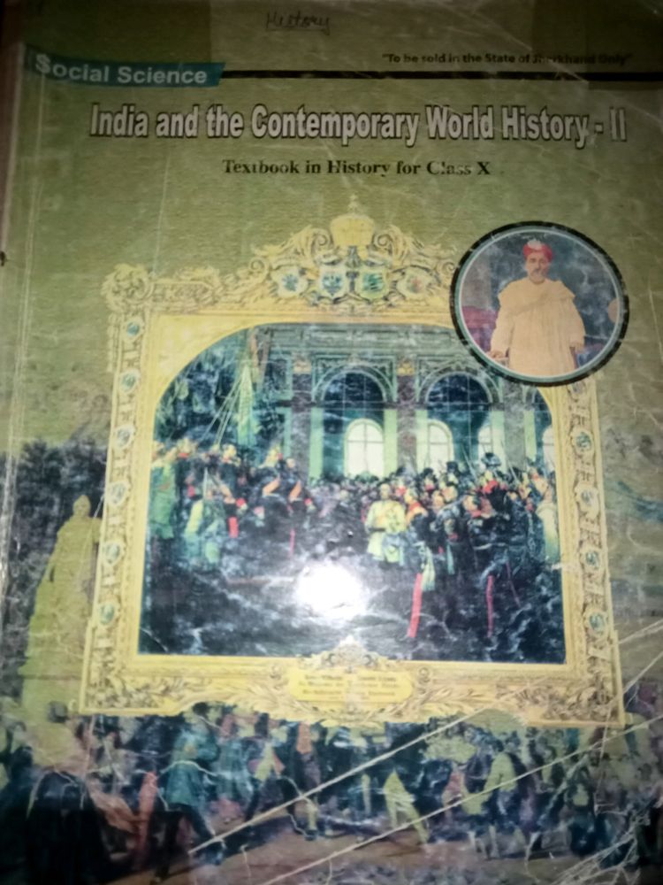 CBSE CLASS 10th , HISTORY BOOK