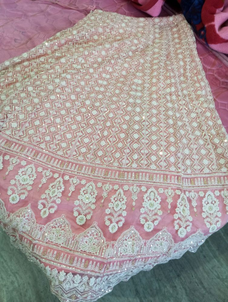 Pretty Baby Pink Colour Lahenga