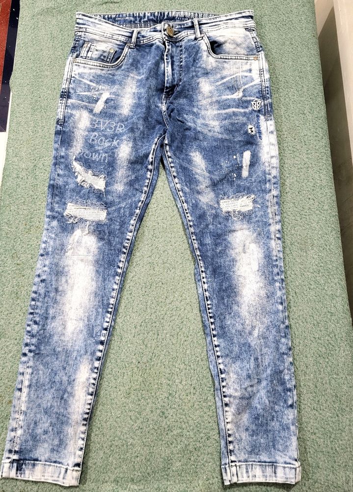 Mens Denim Jeans (Size- 32-34)