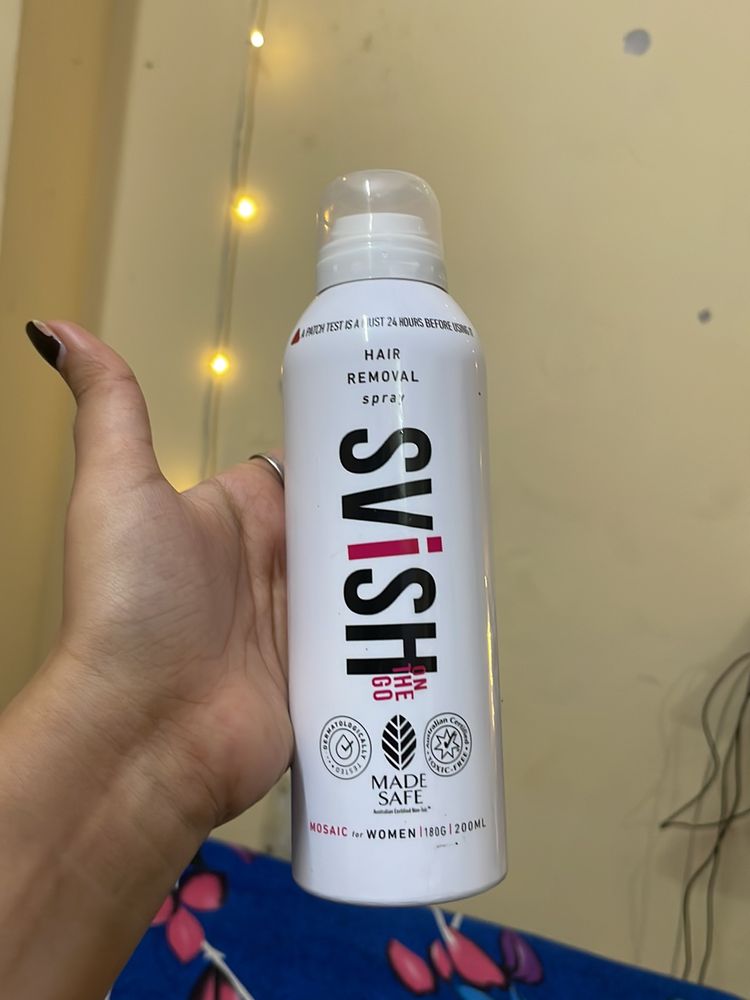 Svish On The Go Spray Hair Removal