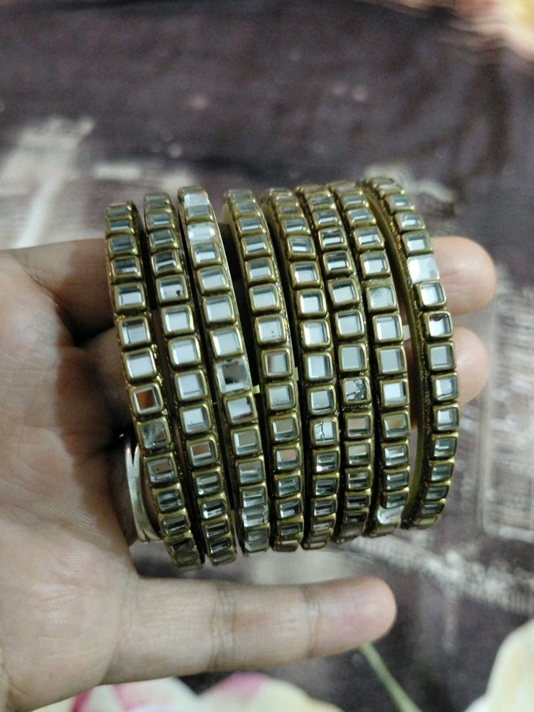 Mirror Work Bangles