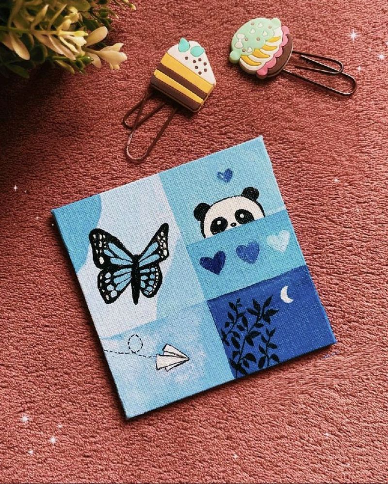 Mini Canvas Painting 6