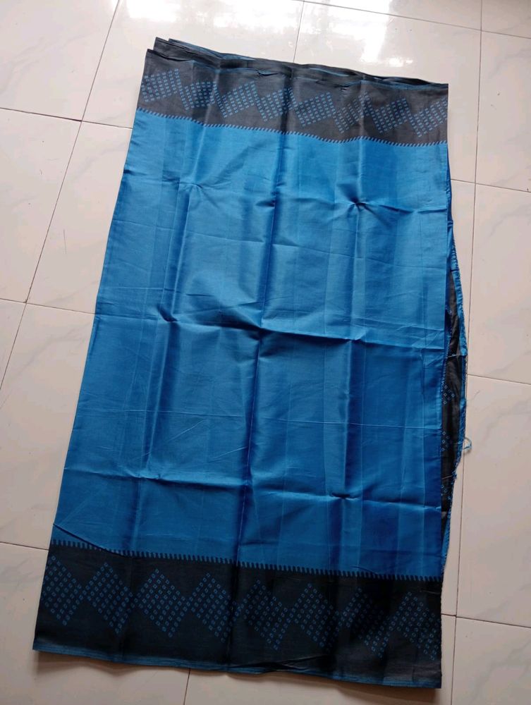 New Blue Saree