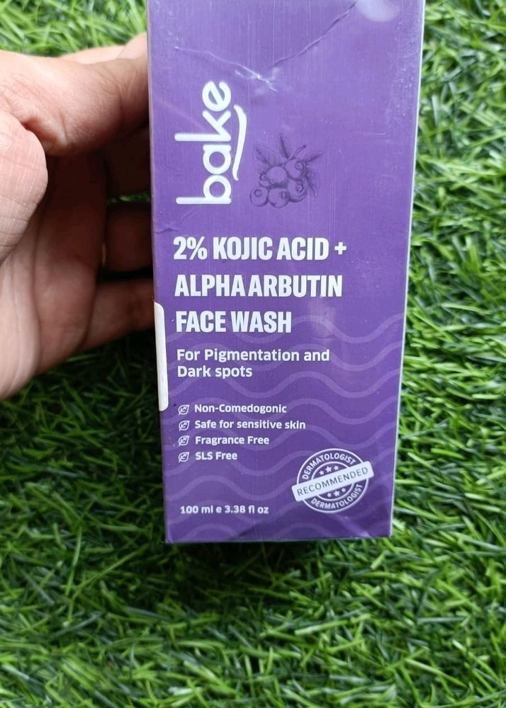 Face Wash, 2% Kojic Acid + Alphaarbutin