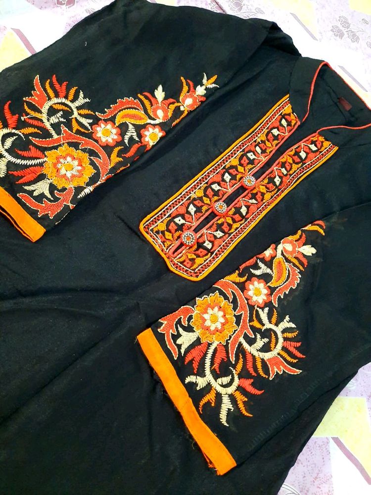 Chadenri Silk Kurta