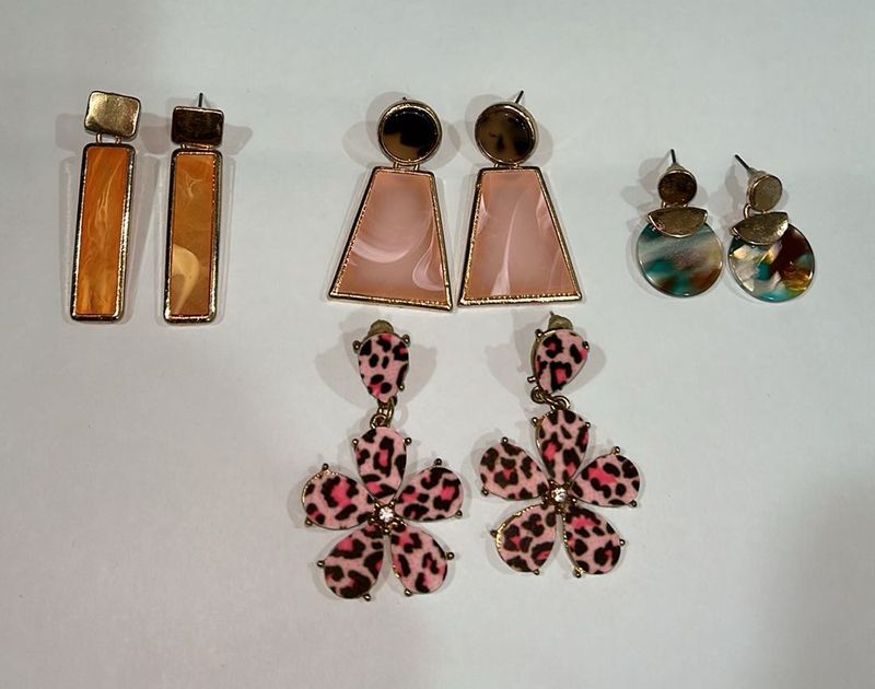 Chic 4 Combo- Stylish Earrings