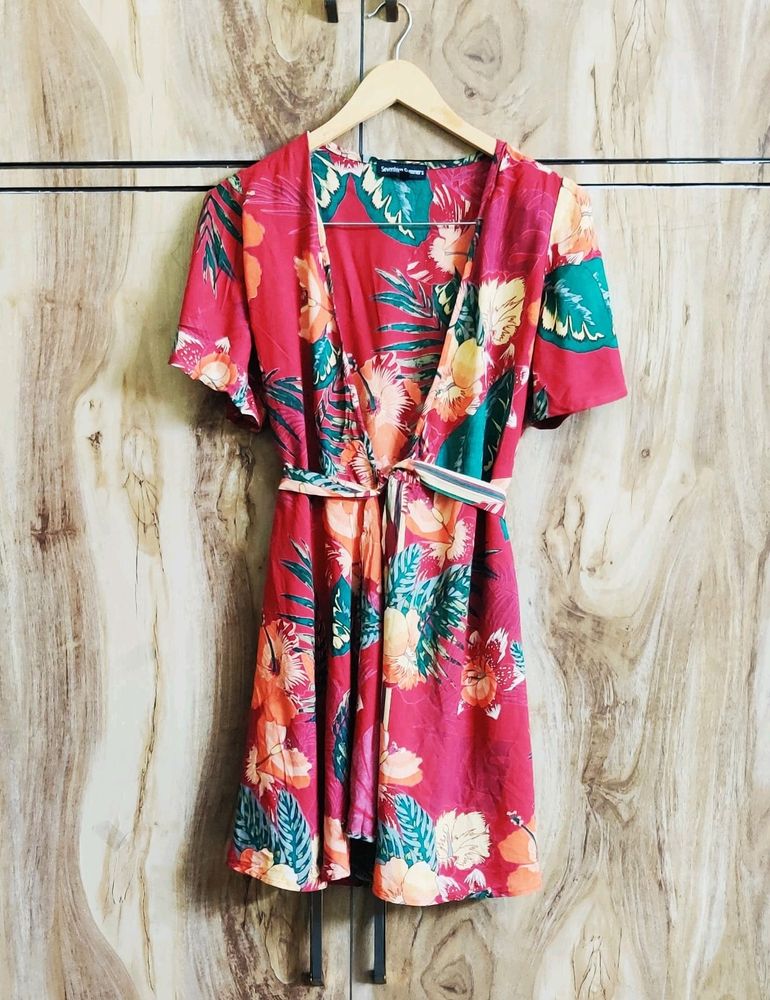 Wrap Dress Size-30