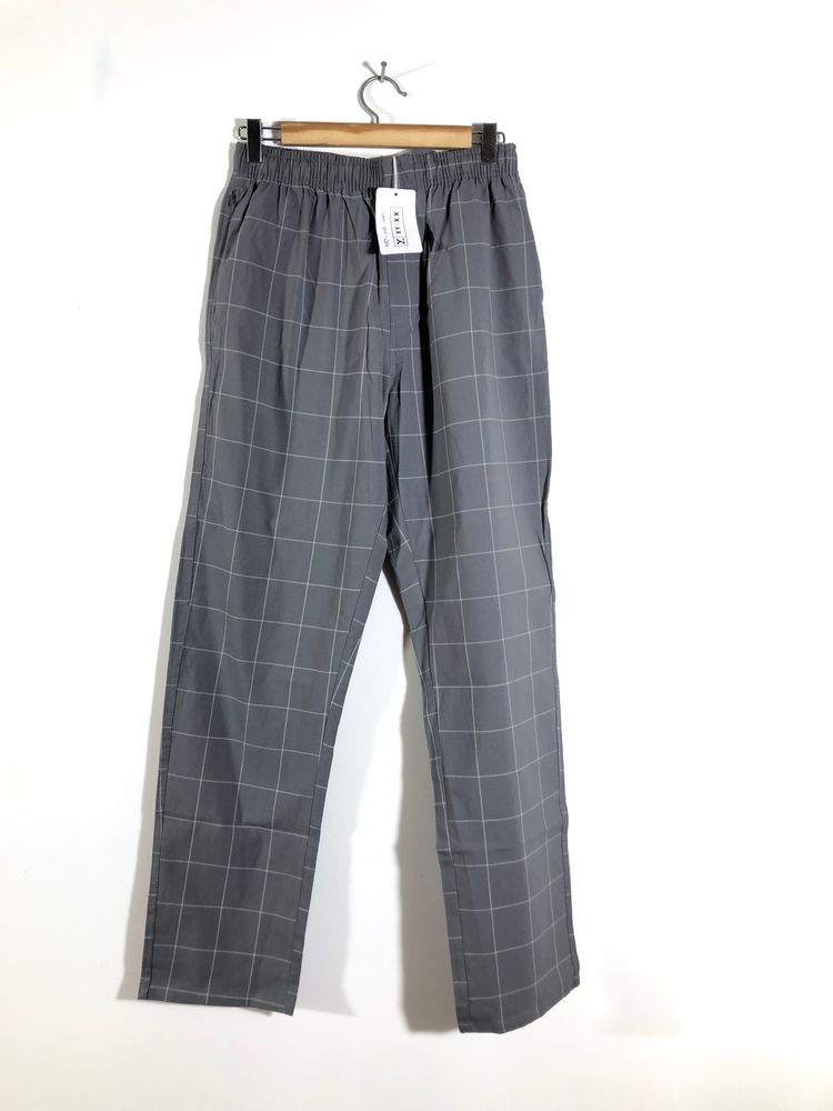 Grey Casual Checked Trouser (Women’s)