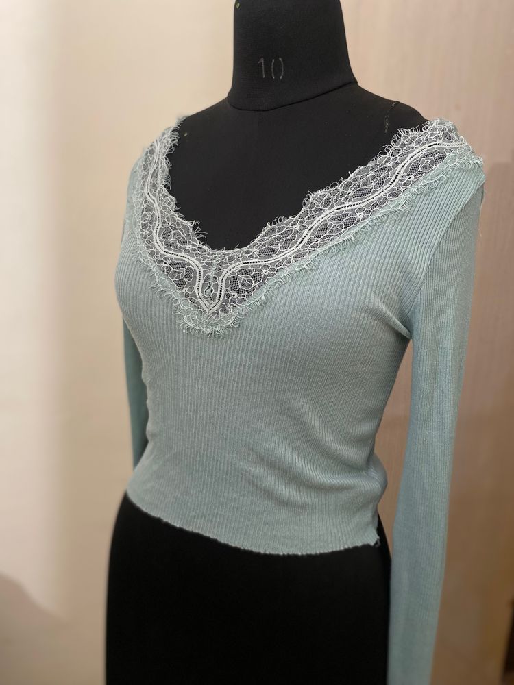 Lace Casual Top