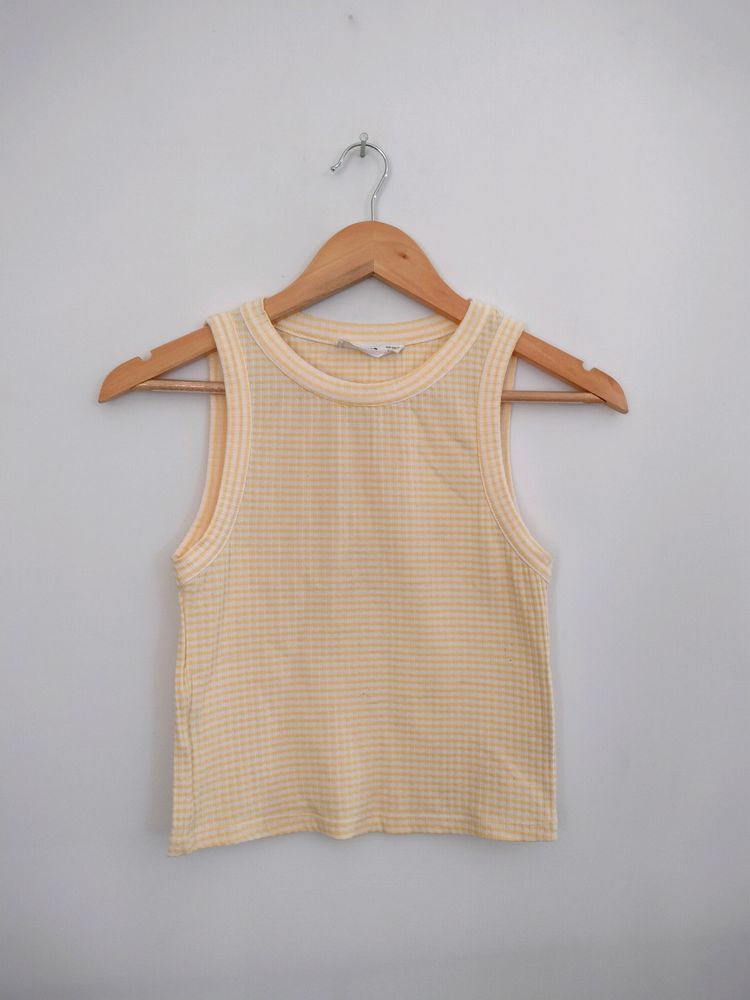 Yellow Stipes Top (Women's)