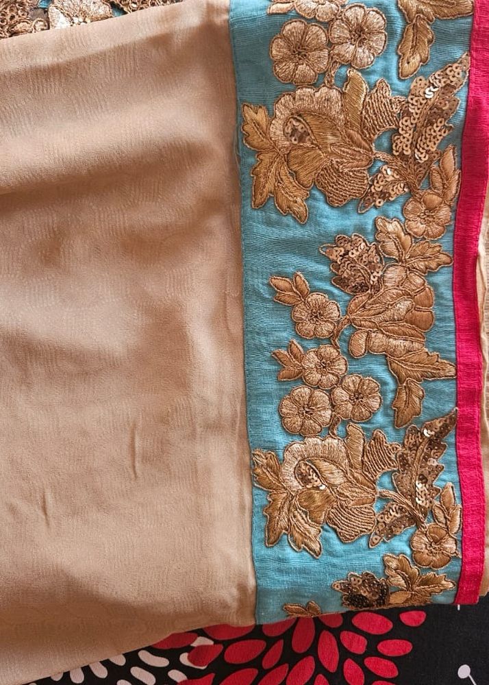 Ethnic Work Saree